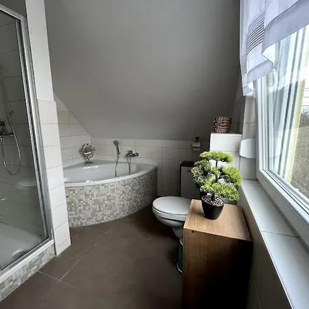 度假居 Ferienhaus Am Saaler Bodden Beiershagen